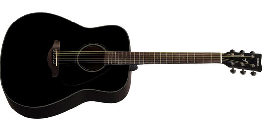 Guitare acoustique Yamaha, Série FG, noir, pas d'étui