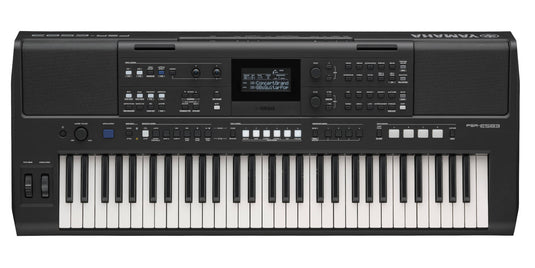 Clavier portable 61 touches avec 860 voix et 345 styles, Yamaha PSR-E583