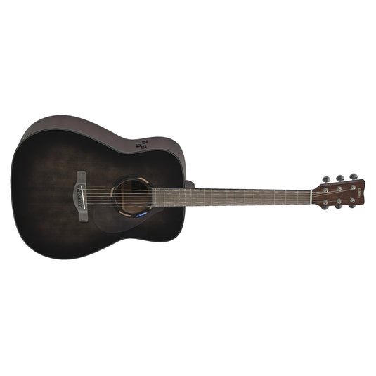 Guitare acoustique-électrique TransAcoustic de format dreadnought ,fini Noir translucide  avec housse de transport de luxe