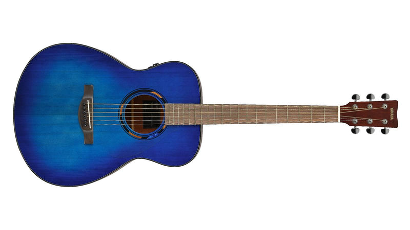 Chargez l'image dans la visionneuse de la galerie, Guitare acoustique-électrique TransAcoustic de format concert   fini Ultramarine avec housse de transport de luxe
