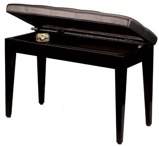 Banc de piano de luxe avec compartiment de rangement