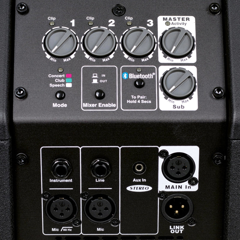 Load image into gallery viewer, Système à colonne YXL Tower avec caisson de basses à haut-parleur de 12 pouces
