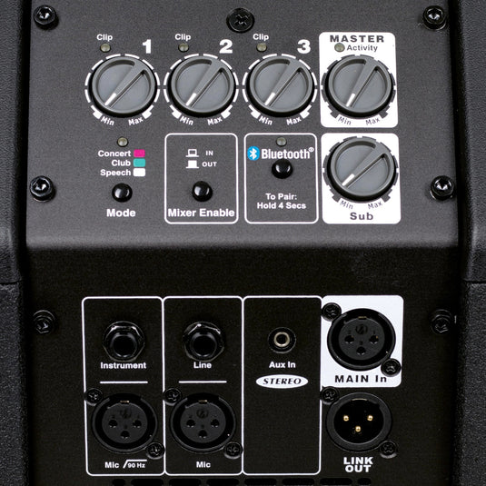 Système à colonne YXL Tower avec caisson de basses à haut-parleur de 12 pouces