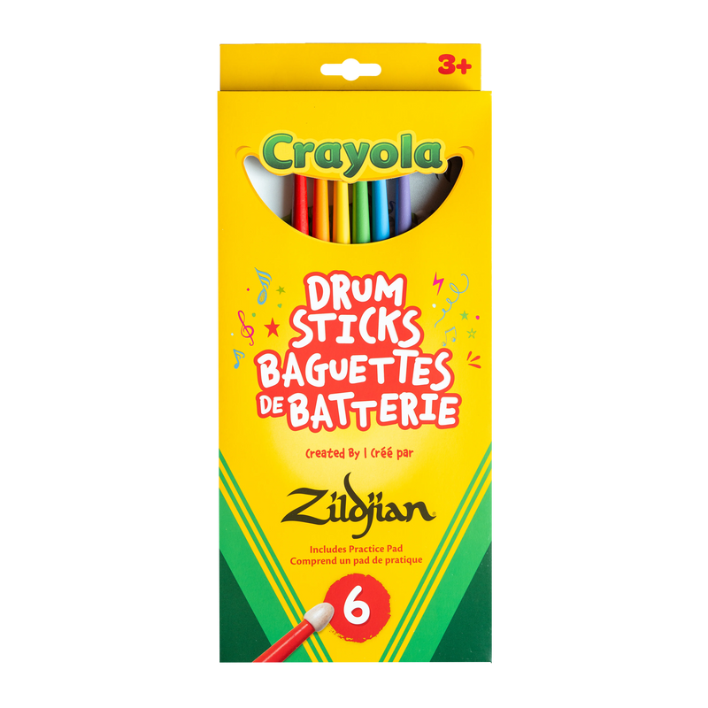 Chargez l'image dans la visionneuse de la galerie, PACK, 6 BAGUETTES + PAD, CRAYOLA
