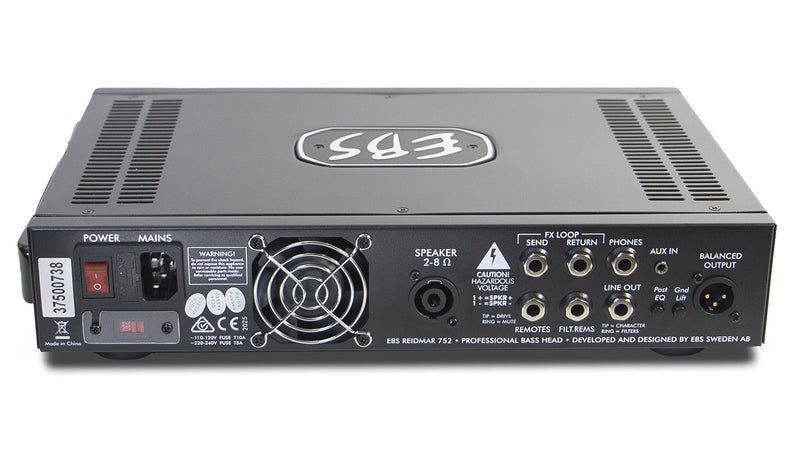 Load image into gallery viewer, Tête d'ampli pour basse RD752 Reidmar 750 Watts

