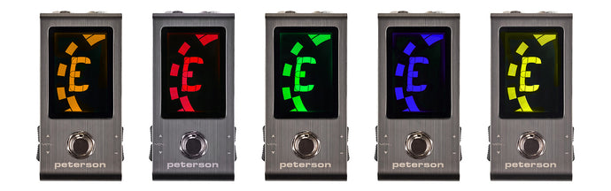 Pédale d'accordeur stroboscope format mini