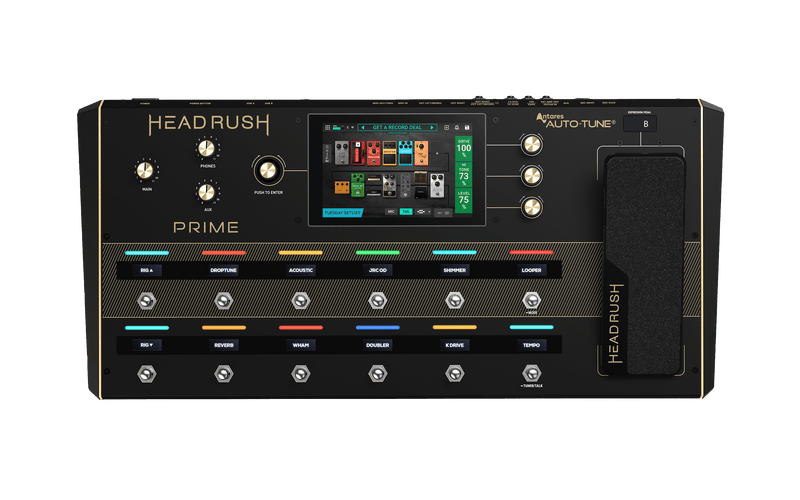 Load image into gallery viewer, HEADRUSH / HRPRIMEXUS / Processor for guitar and vocal effects, amp, speaker and microphone emulations
