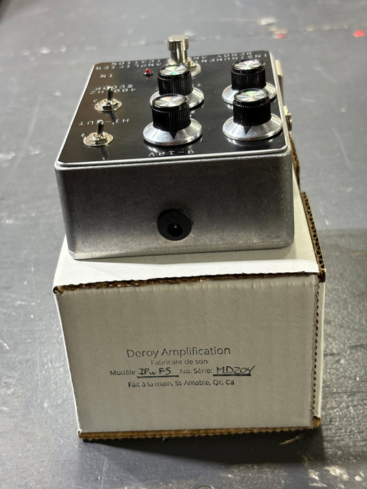 Pédale de préamplificateur d'instruments