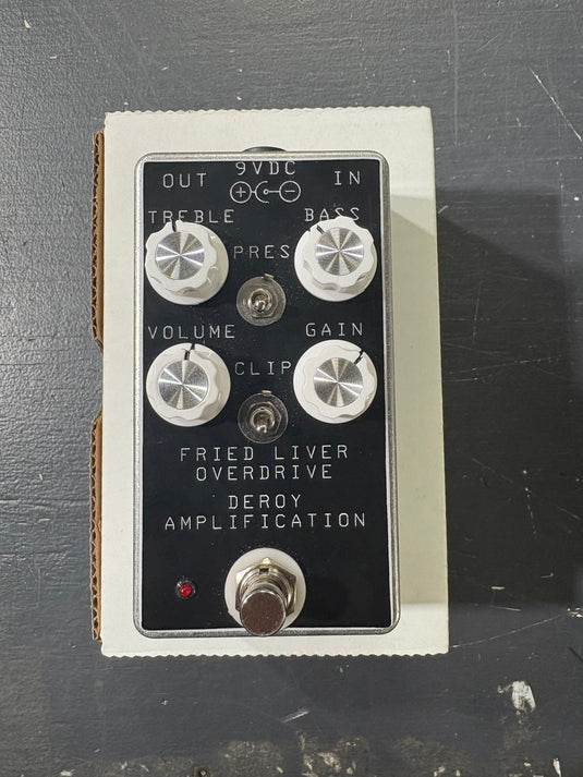 Pédale d'overdrive transparent 