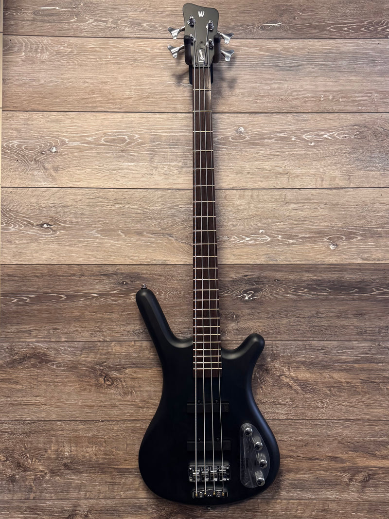 Chargez l'image dans la visionneuse de la galerie, Warwick RockBass Corvette Basic,4 cordes, vert foncé Transparent,avec étui souple
