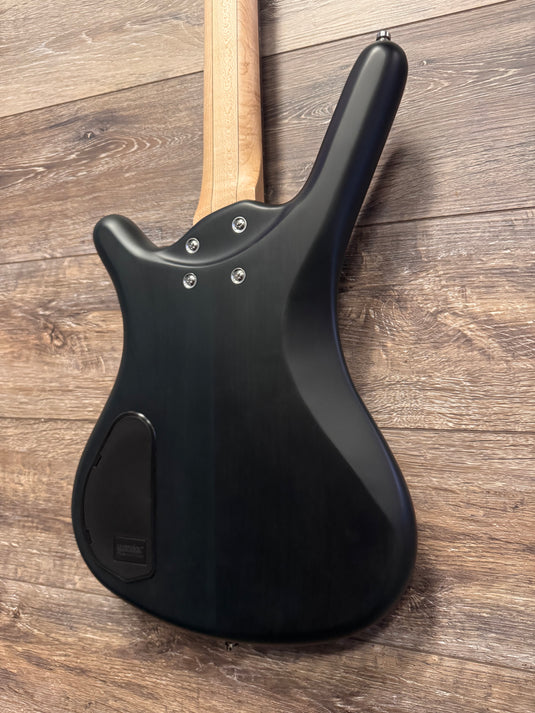 Warwick RockBass Corvette Basic,4 cordes, vert foncé Transparent,avec étui souple