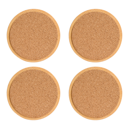 Jeu de sous-verres Gibson en épinette de Sitka (fini naturel)