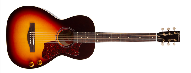 Load image into gallery viewer, Parlor electro-acoustic guitar &quot;B18 Cherry Burst GT&quot;
