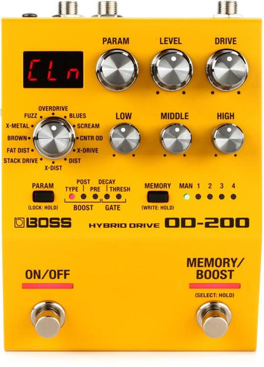 Pédale d'overdrive