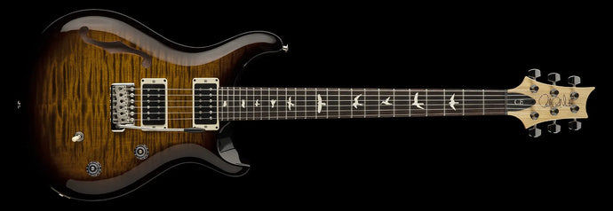 PRS / 104146::KW:MC5 / EHM4FNMTIBT_NSN Bolt-on CE24 SEMI-HOLLOW - Black Amber with soft case