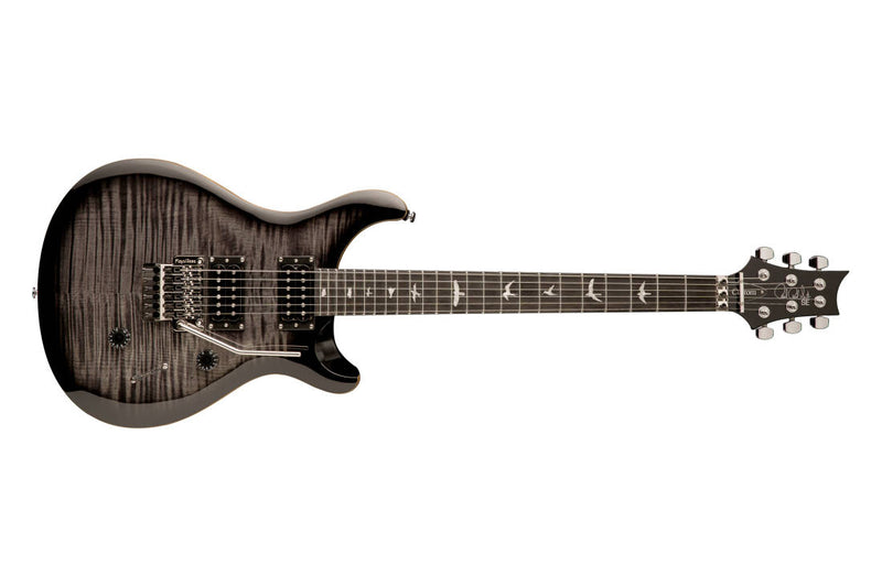 Load image into gallery viewer, PAUL REED SMITH / 109630::CA: / CU44FLECA - SE Custom 24 with Floydrose - Charcoal Burst with Soft Case
