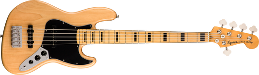 SQUIER / 037-4550-521 / CLASSIC VIBE '70S JAZZ BASS® V maple fingerboard, Natural