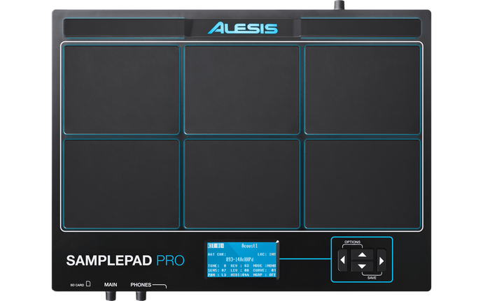 ALESIS / SAMPLEPADPROXUS / 8-pad percussion and sample trigger instrument