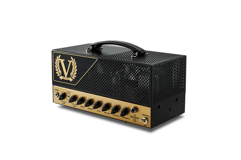 Chargez l&#39;image dans la visionneuse de la galerie, Amplificateur de guitare &quot;SHERIFF 25 HEAD&quot; 25W
