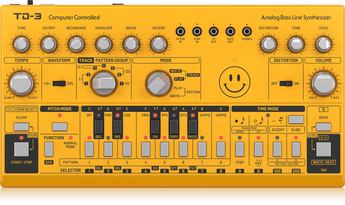 TD-3-AM Analog Bassline Synthesizer