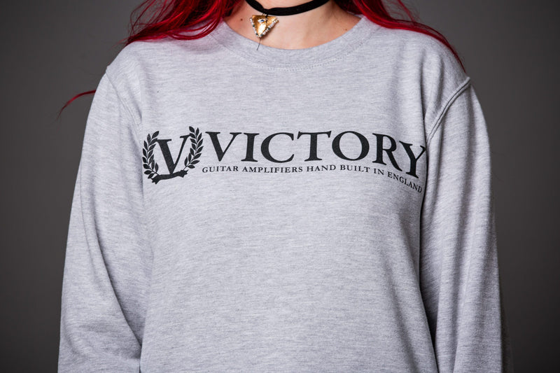 Load image into gallery viewer, sweat-shirt x-large avec logo &quot;Victory&quot;
