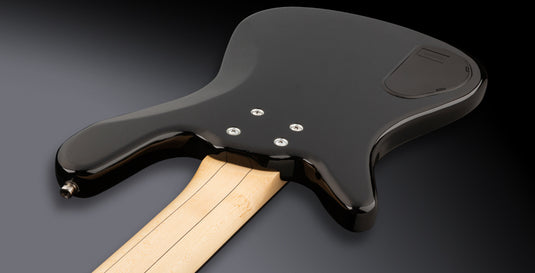 Warwick RockBass Streamer LX5 Standard,5 cordes fretless- Noir transparent satiné Nirvana, avec étui souple
