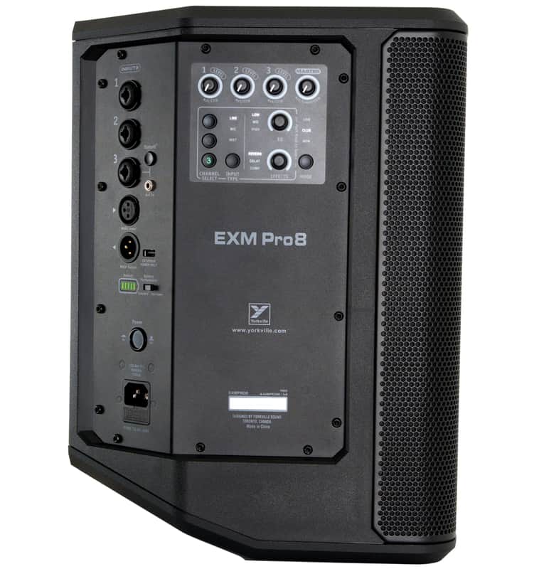 Load image into gallery viewer, Haut parleur de sonorisation a batterie EXMPRO8
