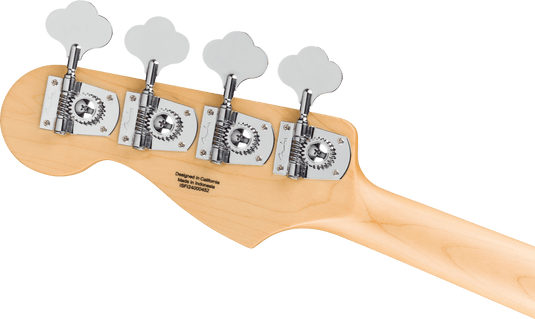 BASSE électrique JAZZ STANDARD® Touche en érable, plaque de protection blanche, finition aigue - marine métallisée - Drummond Musique