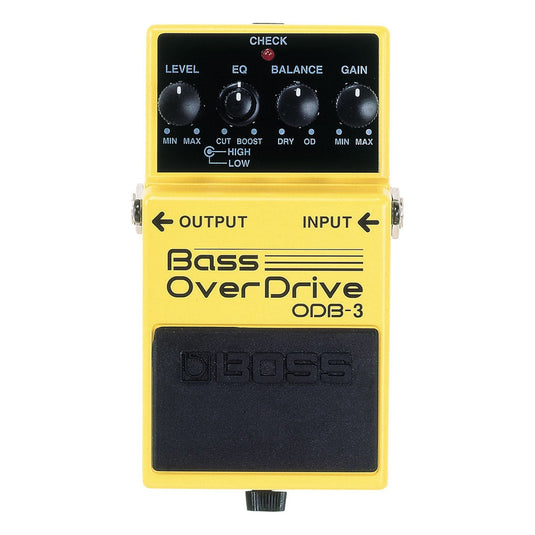 Pédale d'overdrive pour basse 