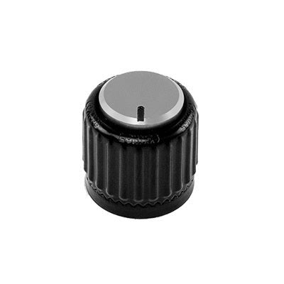 Bouton rotatif à verrouillage, Noir/ Argent - Drummond Musique