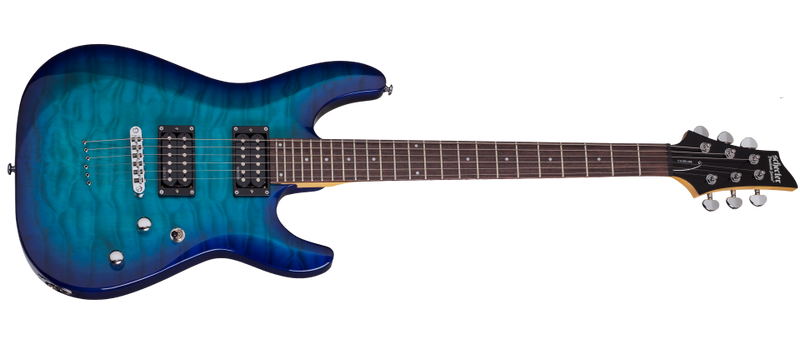 Chargez l&#39;image dans la visionneuse de la galerie, Guitare électrique C-6 Plus OBB-&quot;Ocean Burst Blue&quot;
