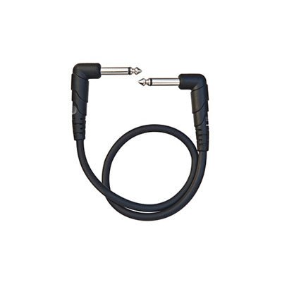 Câble Patch Plat D’Addario 60 Cm – Angle Droit Geo-Tip | Optimise Ton Pedalboard Avec Un Son Ultra Propre !