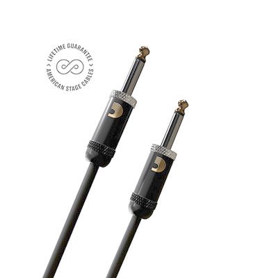 Câble pour instrument D'Addario American Stage, 3 m - Drummond Musique