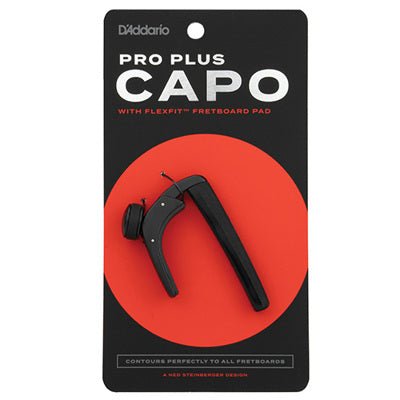 Capodastre D'Addario Pro Plus, Noir - Drummond Musique