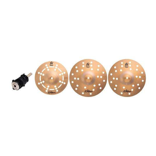 Pack de 3 cymbales avec splash de 10 pouces