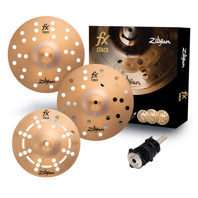 Load image into gallery viewer, Pack de 3 cymbales avec splash de 10 pouces

