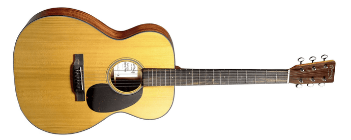 Guitare acoustique 000E Retro Plus,guitare acoustique/électrique , table en épinette massive torréfiée, dos acajou avec étui souple - Drummond Musique