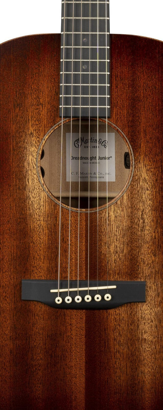 Guitare acoustique D Jr - E STREETMASTER®, satin, sapele/sapele, avec étui souple - Drummond Musique