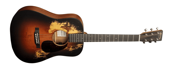 Guitare Électrique D Jr - E STREETLEGEND BURST, satin, épicéa/sap, avec étui souple - Drummond Musique