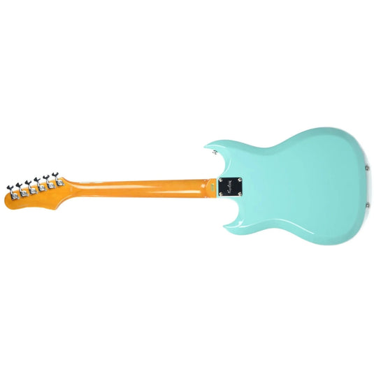 Guitare Électrique 6 Cordes H-3 Series - Bleu Ciel Vieilli