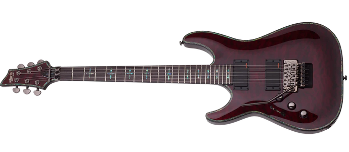 SCHECTER / 1831-SHC / Schecter, Hellraiser C-1 Fr Left-Handed Electric Guitar, Black Cherry