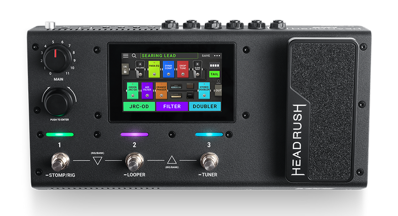 Chargez l&#39;image dans la visionneuse de la galerie, Processeur d&#39;effets de guitare à modélisation d&#39;ampli ultra-portable &quot;HeadRush MX5&quot;
