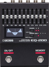 Pédale d'égalisateur graphique programmable "EQ-200"
