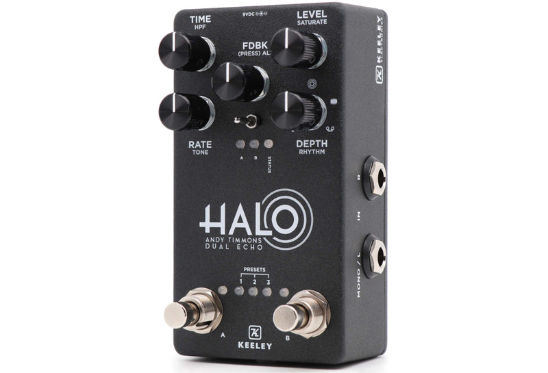 Load image into gallery viewer, KEELY / HALO / Andy Timmons signature Halo Dual Echo effect pedal
