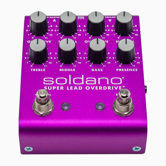 Overdrive PÉDALE SLO PLUS – VIOLET - Drummond Musique