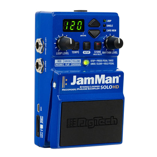 Pédale de boucle et de boucle de batterie "JAMMAN "SOLO" - Drummond Musique