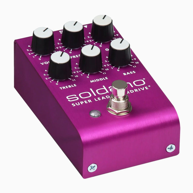 Load image into gallery viewer, Pédale d’overdrive Soldano mauve - Drummond Musique
