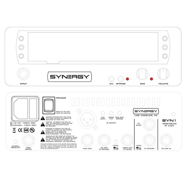 Load image into gallery viewer, Préampli à tube à module unique compatible avec tous les modules de préampli interchangeables de Synergy - Drummond Musique
