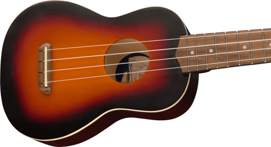 UKULÉLÉ SOPRANO VENICE, Ukulélé soprano Venice, touche en noyer - Drummond Musique