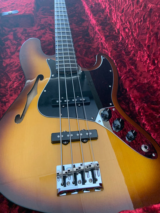 Usagé basse électrique 4 cordes édition limitée "Suona Jazz Bass® Thinline" - Drummond Musique